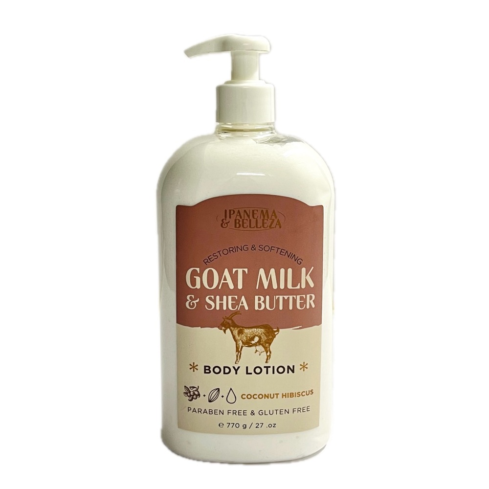 Panama Belleza Softening Goat Milk & Shea Butter Coconut Hibiscus Body Lotion